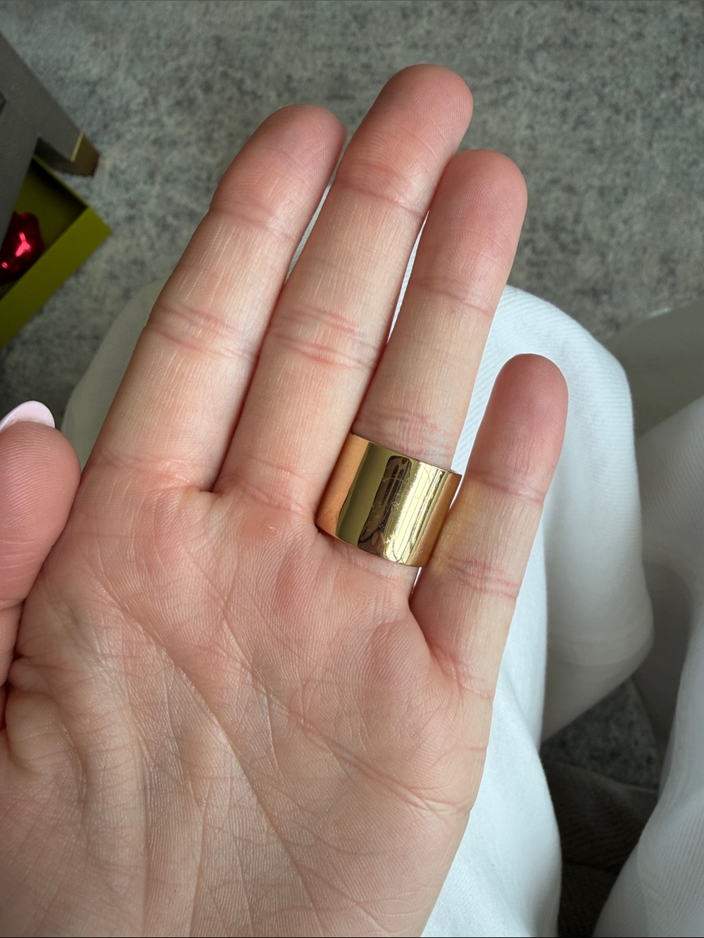 Alexis Bittar Wide Gold & Gemstone Ring - Picture 4 of 7